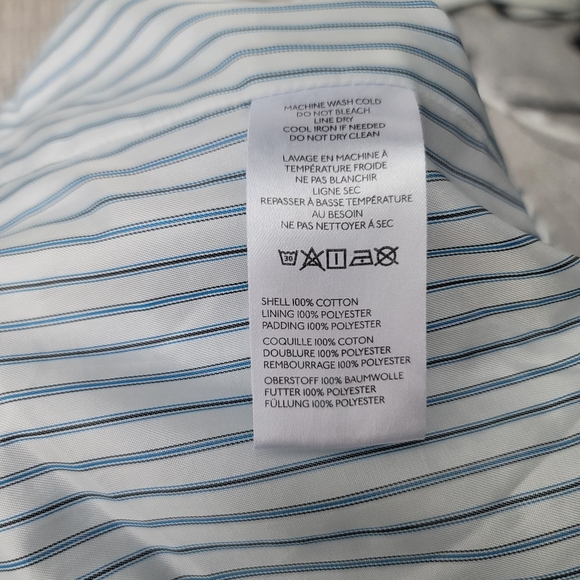 NWT Anthropologie Medium Wash Quilted Denim Jacket XXSmall In Denim Medium Blue - Picture 11 of 12